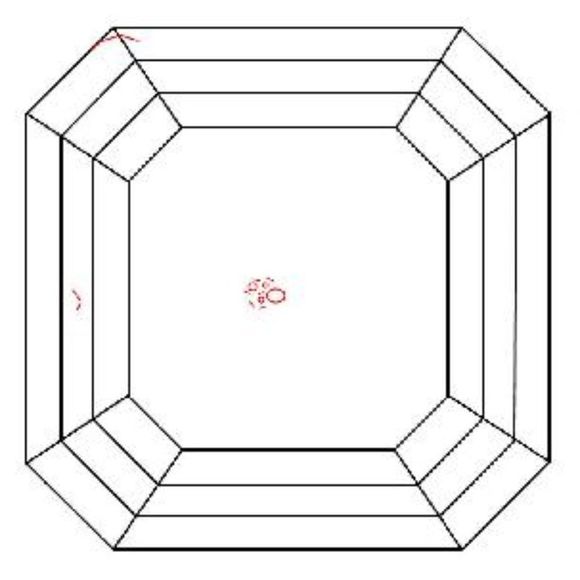 Asscher Cut 1.50ct K VS2 Natural GIA Certified Loose Diamond - Picture 3 of 4